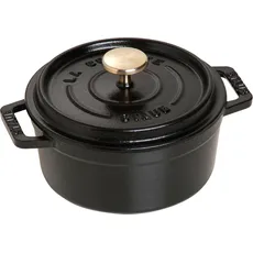 Bild Cocotte 12 cm rund schwarz