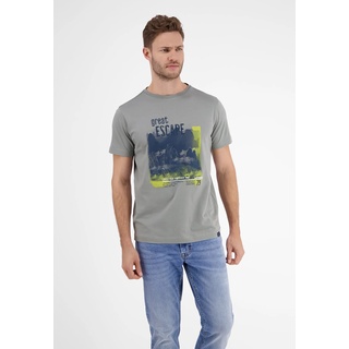 LERROS T-Shirt »LERROS T-Shirt *Great Escape*« Lerros PLATINUM GREY S