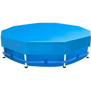 Sekey Poolabdeckung Rund blau 305 cm