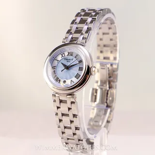 Tissot Bellissima 26mm, Swiss Made Damen Quarzuhr Edelstahl T126.010.11.133.00