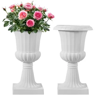 Vevor Blumenspindel 25 x 42 cm Weiß