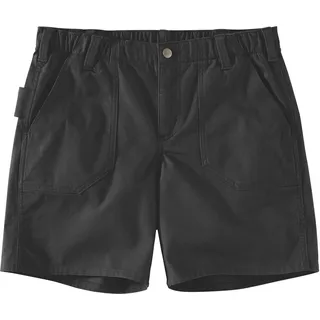 Carhartt Rugged Flex Canvas Work, Shorts Damen - Schwarz - W18
