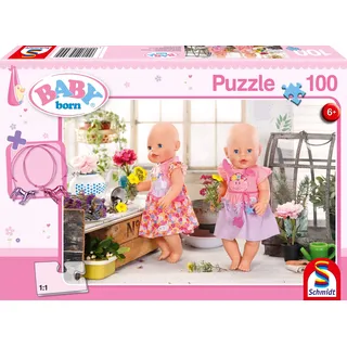 Schmidt Spiele Puzzle 56300 Baby Born, Märchenhafte Feenwelt, 100 Teile Kinderpuzzle, bunt