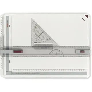 Rotring Zeichenplatte Rapid A3 Silber/Weiß