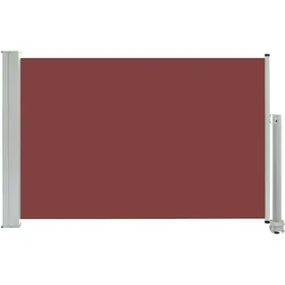 vidaXL Ausziehbare Seitenmarkise 60 x 300 cm braun