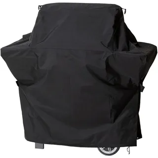 mehr Garten Schutzhülle für Gasgrill Trapezform Shp-30089 , Schwarz , Kunststoff , 152x117x62 cm , Grills, Grillzubehör