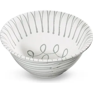 Gmundner Keramik Graugeflammt Salatschüssel 33 cm