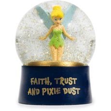 Bild von Disney Peter Pan Tinkerbell Schneekugel in Box, 65 mm Größe