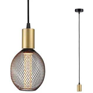 Paulmann Ravi IP44 1-flg. 8 cm rund goldfarben