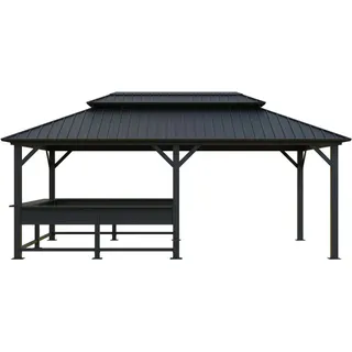 Sojag Pavillon Bondi 1220 Schwarz 598,7 cm x 363,8 cm x 307 cm
