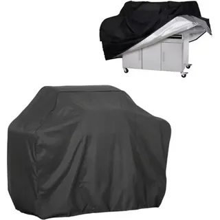 CHPN – Schutzhülle für den Grill – Grillabdeckung – Schwarz – Schutzhülle – 145/117/61 cm – Universal – Schützen Sie Ihren Grill