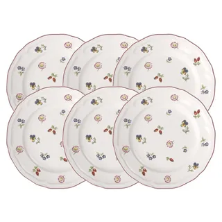 Villeroy & Boch Frühstücksteller 20,7 cm weiß 6er Set