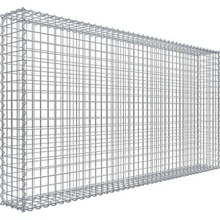 Gabiona Gabionenkorb 100 cm x 200 cm x 20 cm Maschenw 5 cm x 5 cm