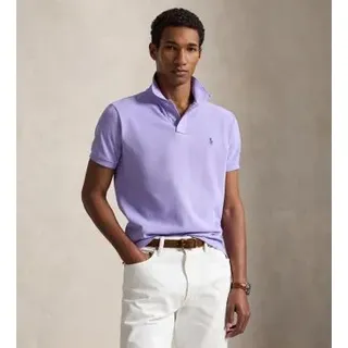 Polo Ralph Lauren für Herren. 710680784441 Das ikonische Poloshirt aus Piqué in Flieder (M), Lässig, Baumwolle, Kurzarm