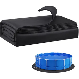 SucceBuy Poolunterlage Bodenplane Bodenschutzplane Poolmatte für Aufstellpool 8,2m