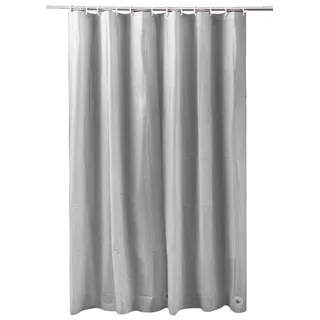 ADOB Duschvorhang Breite 180 cm Höhe 200 cm, grau