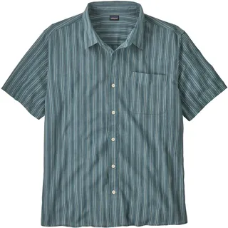 Patagonia Herren A/C Kurzarmhemd Lianas: Still Blue XL