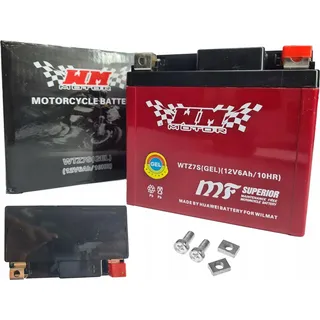 12V 6Ah GEL Akku Roller Quad ATV Wilmat 80 EN Startleistung