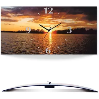 ARTland Wanduhr 50,0 cm 54 orange