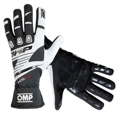 OMP OMPKK02743E076XS My2018 Ks-3-Handschuhe, Size Xs, schwarz / weiss