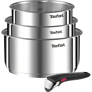 Tefal Kochtöpfe, Pfanne - Silber