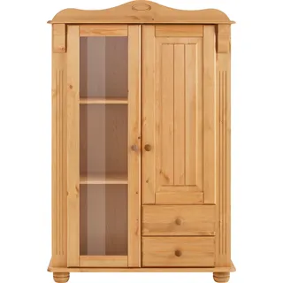 Home Affaire »Adele«, Stauraumschrank, 2-türig, Höhe 135 cm, aus massiver Kiefer, FSC®,