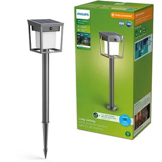 Philips LED 929004631801 Blaise Solar-Außenstandleuchte LED LED fest eingebaut 1.5 W Anthrazit