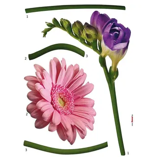KOMAR »Fiore 50 x 70 cm selbstklebend, Wandsticker,