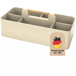 Intirilife Aufbewahrungsbox 32 x 15,5 x 8 cm 1-tlg. beige