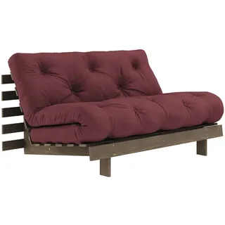 Karup Roots Sofa Bed Baumwolle 2-Sitzer Bordeaux