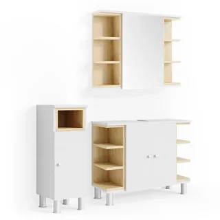 Vicco Aquis 3-tlg. Weiß