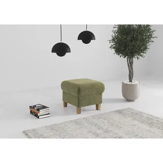 OTTO home Polsterhocker Glendale 58 x 48 x 58 cm Grün