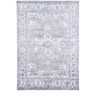 Gino Falcone Adara GF 121« rechteckig 3 mm Höhe Flachgewebe, Orient-Optik, Vintage Design, waschbar