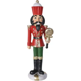 Nussknacker Figur Weihnachten Dekofigur Weihnachtsfigur Soldat Weihnachtsdeko