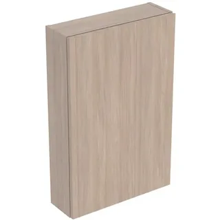 Geberit iCon Hängeschrank rechteckig, eine Tür, 45x70x15 cm, 502.318.JH.1, Farbe: Eiche / Melamin Holzstruktur