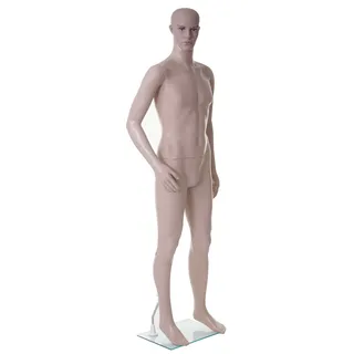 Schaufensterpuppe HWC-E37, männlich Mann Schaufensterfigur Puppe Mannequin Schneiderpuppe, lebensgro