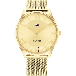 Tommy Hilfiger Analog Quarzuhr für Herren mit Edelstahl- oder Lederarmband