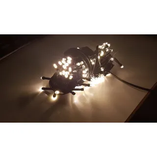 100er LED 9,4m Lichterkette Weihnachtsbeleuchtung Multifunktion innen Xmas Rosa