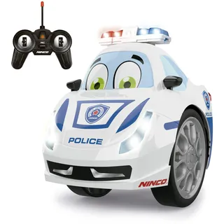 Ninco - NincoRacers Dual Police Ferngesteuertes Auto | RC Auto Polizei | Stunt Car mit Licht & Sound | 360 Action Fahrzeug | Spielzeug ab 6 Jahren (NH93192)