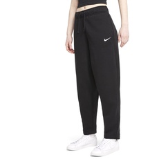 Nike Damen Essential Clctn FLC CRV Hose, schwarz/weiß, L