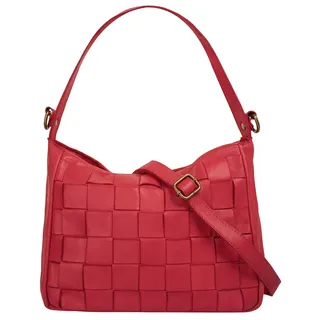 Samantha look Umhängetasche Leder Red