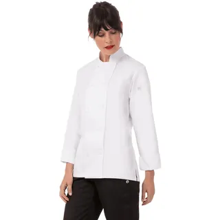 Chef Works Damen Sofia Kochmantel Jacke, Weiß, X-Klein