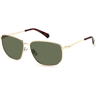 Polaroid Unisex PLD 2120/g/s Sunglasses, J5G/UC Gold, XL