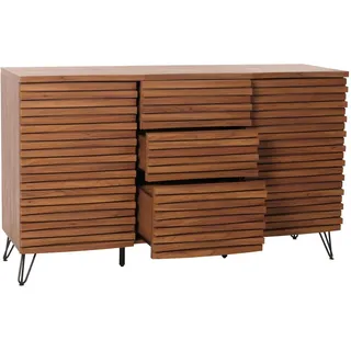 Mendler HWC-M49 85 x 142 x 44 cm Walnuss