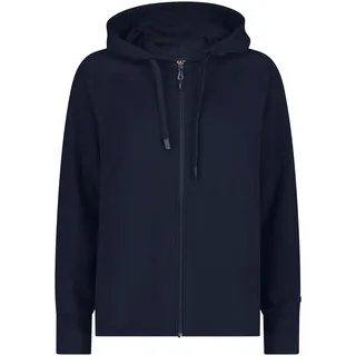 CMP Damen Kapuzenjacke WOMAN CO JACKET FIX HOOD 34D7116-N950 34 - Black Blue - 34