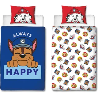 Paw Patrol Bettwäsche Bettbezug 140x200cm, 60x70cm