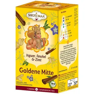 Hari - Goldene Mitte Shoti Maa Chakra Tee 16 St
