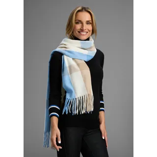 LAURA SCOTT Modeschal im klassischen Karo-Design in modischen Farbekombinationen - NEW