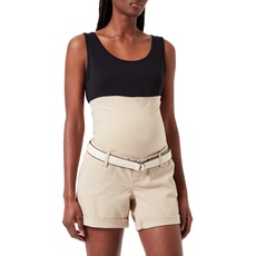 Noppies Maternity Damen Over The Belly Leland Shorts, Humus-P908, XL