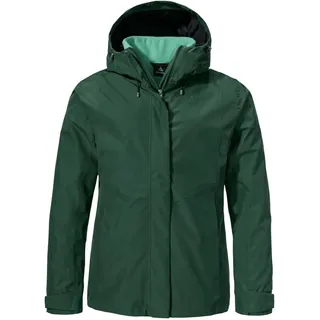 Schöffel Doppeljacke »Hiking 3in1 Jacket Style Okere WMS« mit Kapuze, grün